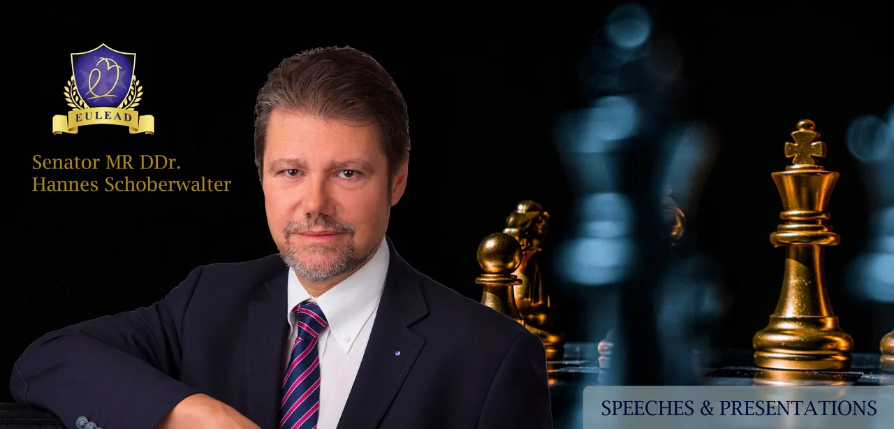 Sujet zum Impulsvortrag von Senator MR DDr. Hannes Schoberwalter
